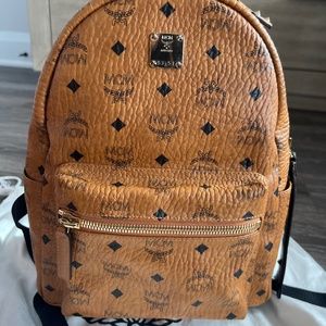 MCM STUDDED BACKPACK